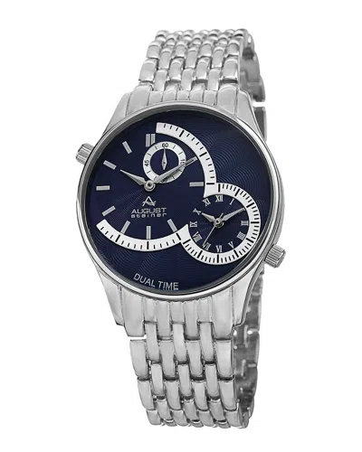 August Steiner Men's Alloy Watch In White
