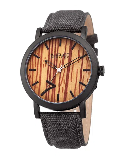 August Steiner Men's Canvas Watch