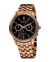 August Steiner Men's Casual Diamond Watch