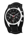 August Steiner Men's Leather Watch