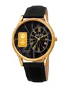 August Steiner Men's Smooth Strap Watch