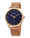 August Steiner Men's Stainless Steel Mesh Watch