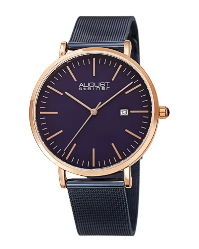 August Steiner Men's Stainless Steel Watch