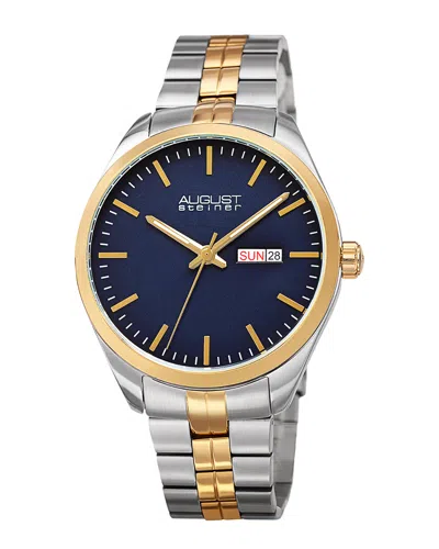 August Steiner Men's Stainless Steel Watch