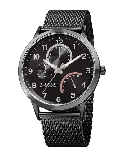 August Steiner Men's Stainless Steel Watch