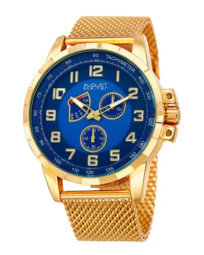 August Steiner Men's Stainless Steel Watch