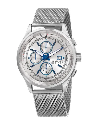 August Steiner Men's Stainless Steel Watch