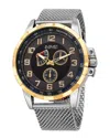 August Steiner Men's Stainless Steel Watch