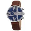 August Steiner Men's Watch As8212ssbu In Brown