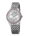 August Steiner Women's Alloy Diamond Watch