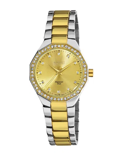AUGUST STEINER AUGUST STEINER WOMEN'S CASUAL DIAMOND WATCH