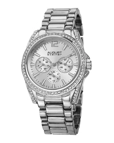 August Steiner Women's Elegant Watch In Silver
