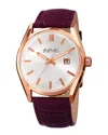 August Steiner Women's Genuine Leather Watch