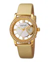 August Steiner Women's Leather Watch