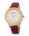 August Steiner Women's Leather Watch