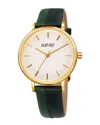 August Steiner Women's Leather Watch