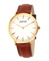 August Steiner Women's Leather Watch