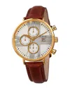 August Steiner Women's Leather Watch