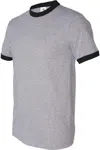 Augusta Sportswear 50/50 Ringer T-shirt In Multi
