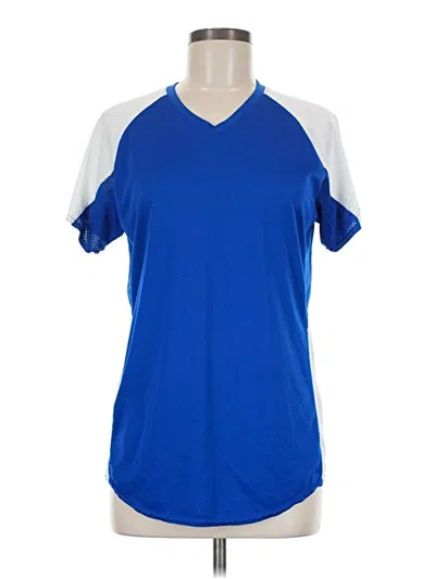 Pre-owned Augusta Sportswear Active T-shirt In Blue