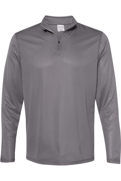 Augusta Sportswear Attain Color Secure Performance Quarter-zip Pullover In Pink