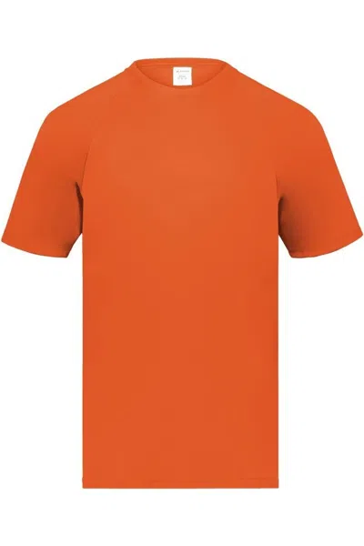 Augusta Sportswear Attain Color Secure Performance Shirt In Orange
