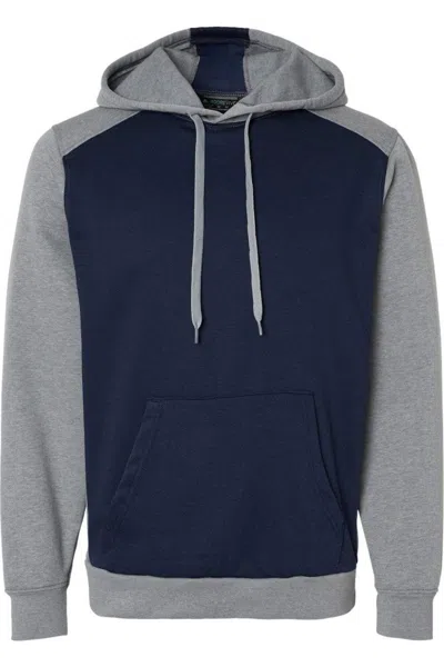 Augusta Sportswear Eco Revive Three-season Triblend Fleece Hooded Sweatshirt In Multi
