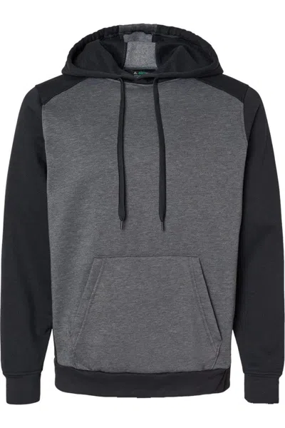 Augusta Sportswear Eco Revive Three-season Triblend Fleece Hooded Sweatshirt In Multi
