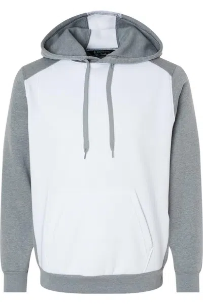 Augusta Sportswear Eco Revive Three-season Triblend Fleece Hooded Sweatshirt In Multi