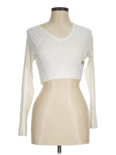 Pre-owned Augusta Sportswear Long Sleeve T-shirt In Ivory