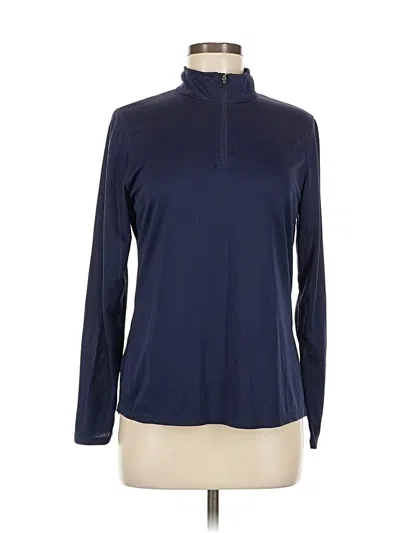 Pre-owned Augusta Sportswear Long Sleeve Turtleneck In Blue
