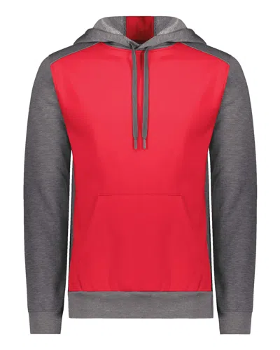 Augusta Sportswear Men's Eco Revive Three-season Triblend Fleece Hooded Sweatshirt In Multi