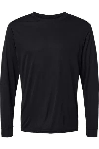Augusta Sportswear Performance Long Sleeve T-shirt In Black