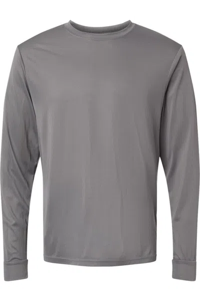 Augusta Sportswear Performance Long Sleeve T-shirt In Pink
