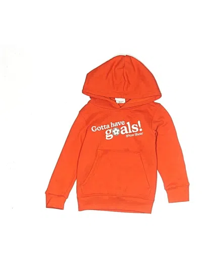 Pre-owned Augusta Sportswear Kids' Pullover Hoodie In Orange
