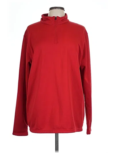 Pre-owned Augusta Sportswear Pullover Hoodie In Red