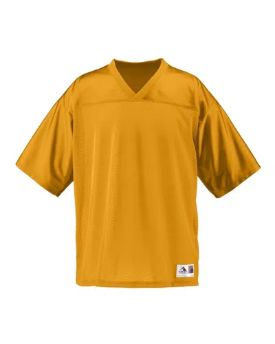 Augusta Sportswear Stadium Replica Football Jersey In Gold