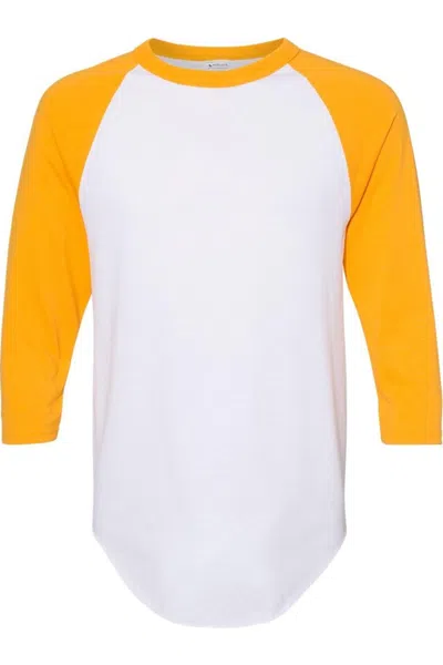 Augusta Sportswear Three-quarter Raglan Sleeve Baseball Jersey In Multi