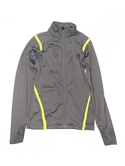 Pre-owned Augusta Sportswear Kids' Track Jacket In Gray