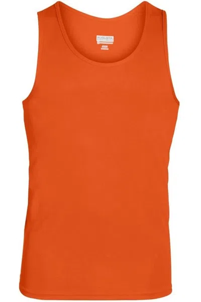 Augusta Sportswear Training Tank Top In Orange