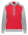 Augusta Sportswear Women's Eco Revive Three-season Triblend Fleece Hooded Sweatshirt In Multi