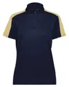 Augusta Sportswear Women's Two-tone Vital Polo In Blue