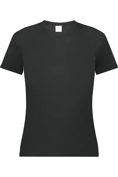 Augusta Sportswear Women´s Attain Wicking V-neck T-shirt In Black