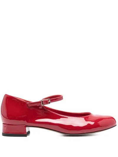 Augusta The Brand Emilia Ballet Flats In Red