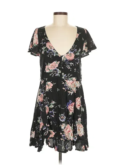 Pre-owned Auguste Casual Dress In Black