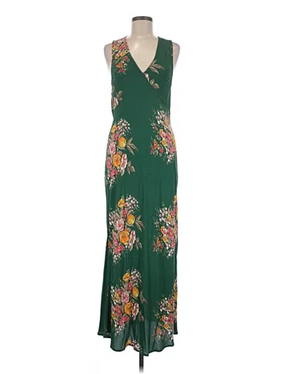 Pre-owned Auguste Casual Dress In Green