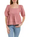 Auguste Joan Blouse In Pink