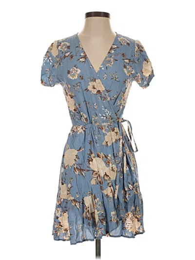 Pre-owned Auguste Kimono In Blue