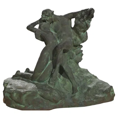 Pre-owned Auguste Rodin Replica L'eternal Printemps 'eternal Springtime', 1884 In Gold
