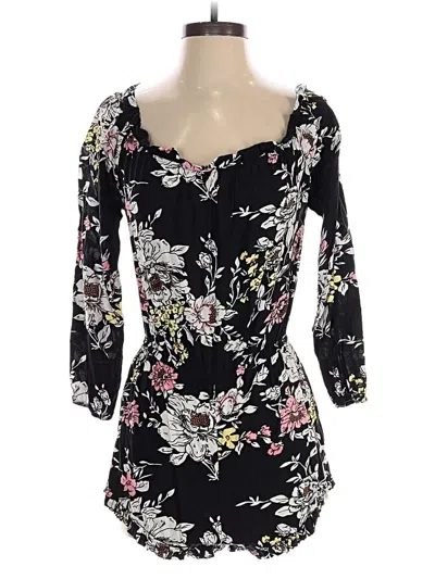 Pre-owned Auguste Romper In Black
